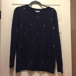 Embellished sweater